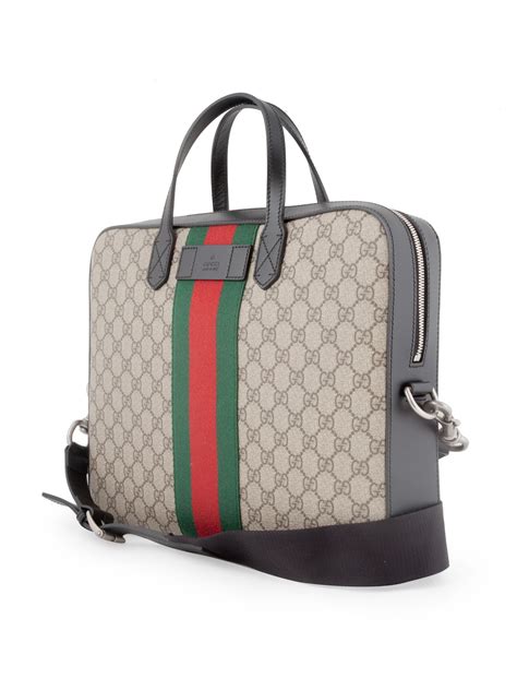 authentic gucci laptop handbag.